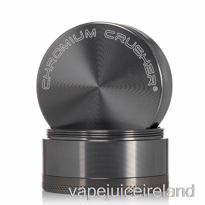 Vape Flavours Chromium Crusher 2.2inch 4-Piece Grinder Grey